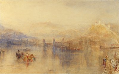 Lucerne from the Lake by Joseph Mallord William Turner